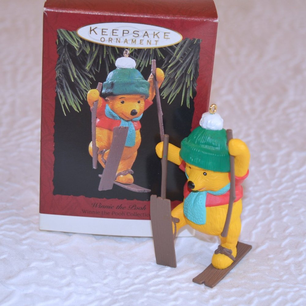 4/$20 Hallmark Winnie the Pooh Keepsake Christmas Ornament